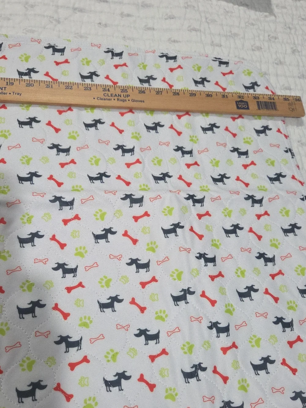 🐶3 New Washable, Reusable Puppy Pee Mats With A Cute Dog, Bone, Paw Print Motif